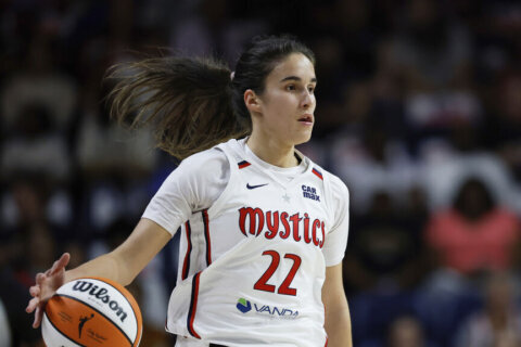 Sonia Citron has 27 points and 11 rebounds, hits winning 3 as Mystics beat Wings 91-88 in OT
