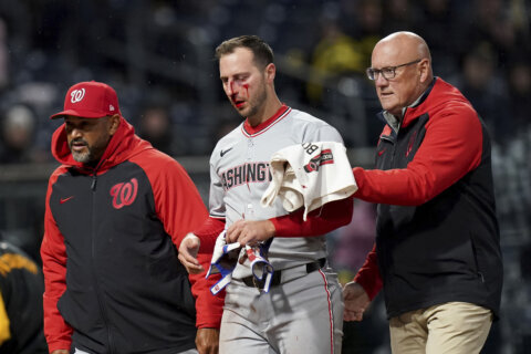 Infielder Paul DeJong activated by Nationals after getting hit in face by 92.7 mph pitch in April