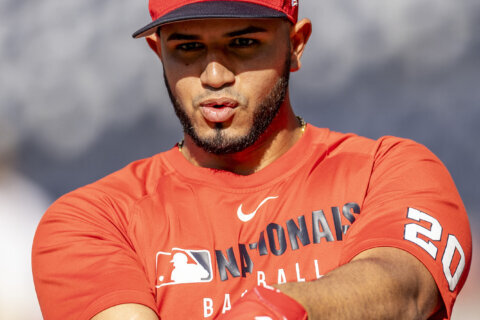 Nationals catcher Ruiz placed on IL a day after getting hit on the head with a foul ball