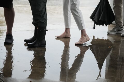 Sticky humidity and thunder with Tuesday’s showers in DC region