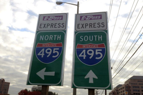 Road work, traffic shift on Capital Beltway in Tysons-McLean area