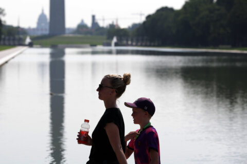 ‘You’re going to sweat almost instantly’: Heat wave zeroes in on DC region