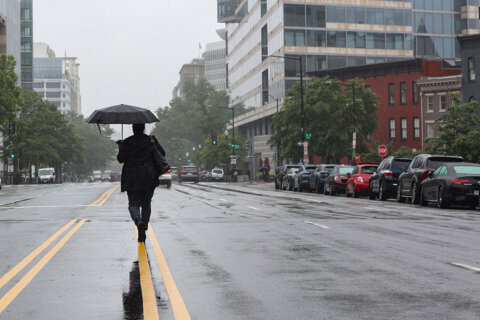 Evening storms threaten to flood DC region on last day of heat wave