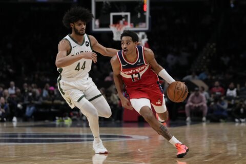 Pelicans trade McCollum and Olynyk to the Wizards for Poole and Bey, AP source says