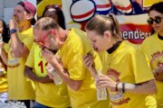 Record set at Z-Burger’s Independence Burger Eating Championship