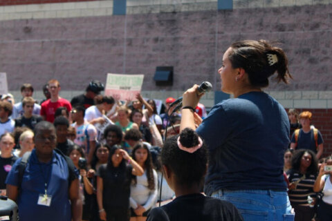 ‘It was very shocking’: Deportation of classmate spurs student walkout at Montgomery Blair HS