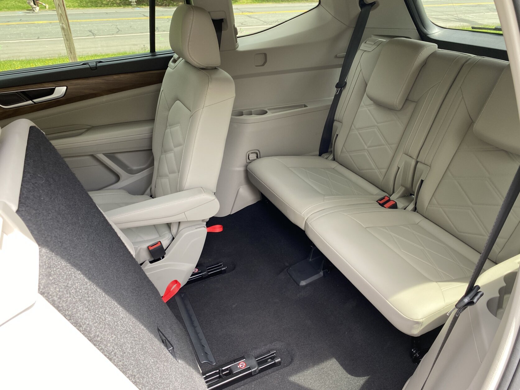 That fancy interior was part of a 2024 refresh for the Atlas.