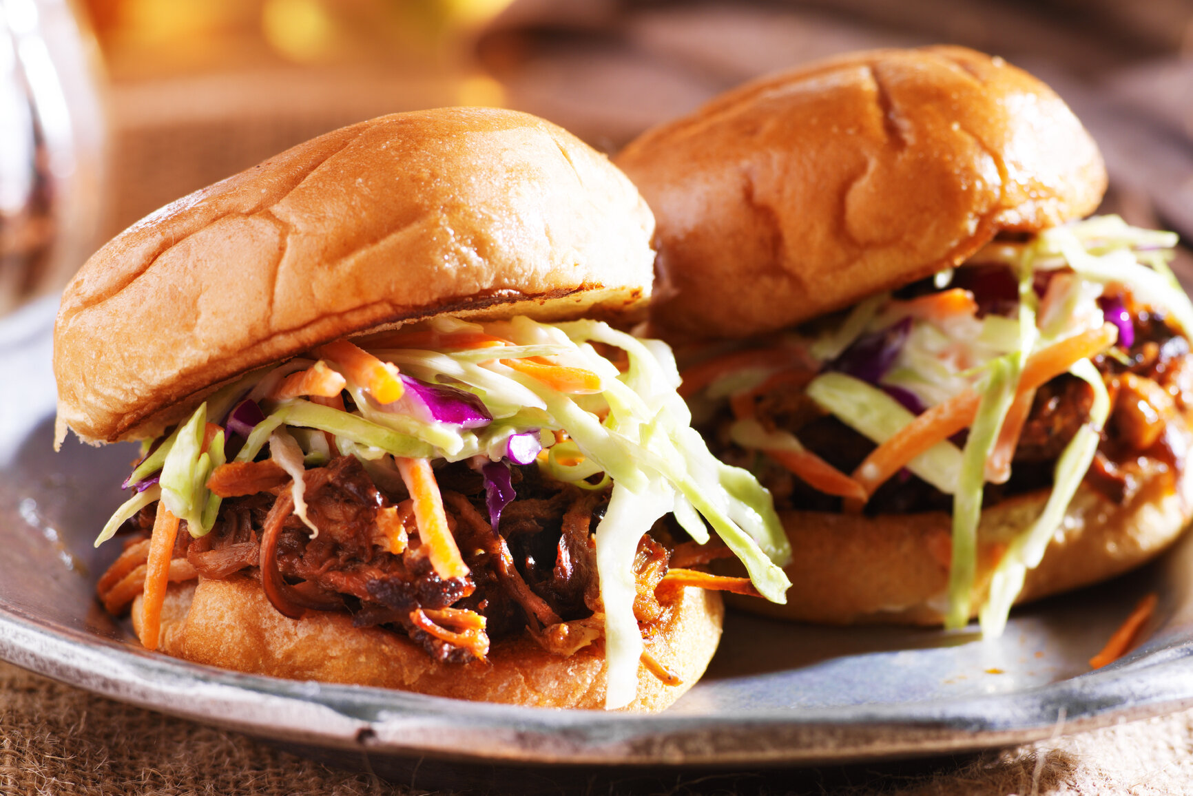 pulled pork sandwiches